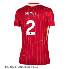 Liverpool Joe Gomez #2 Replik Heimtrikot Damen 2024-25 Kurzarm